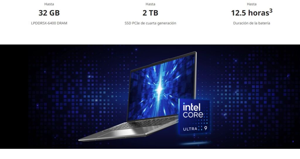 Acer Swift Go 14 Especificaciones