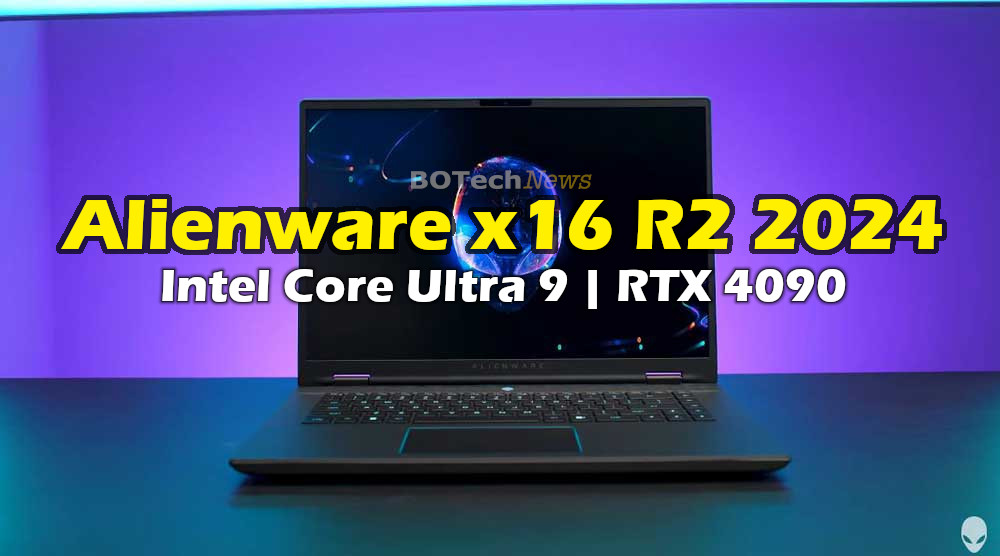 Alienware x16 R2 2024 es oficial con Intel Core Ultra y RTX 4090, ¿la