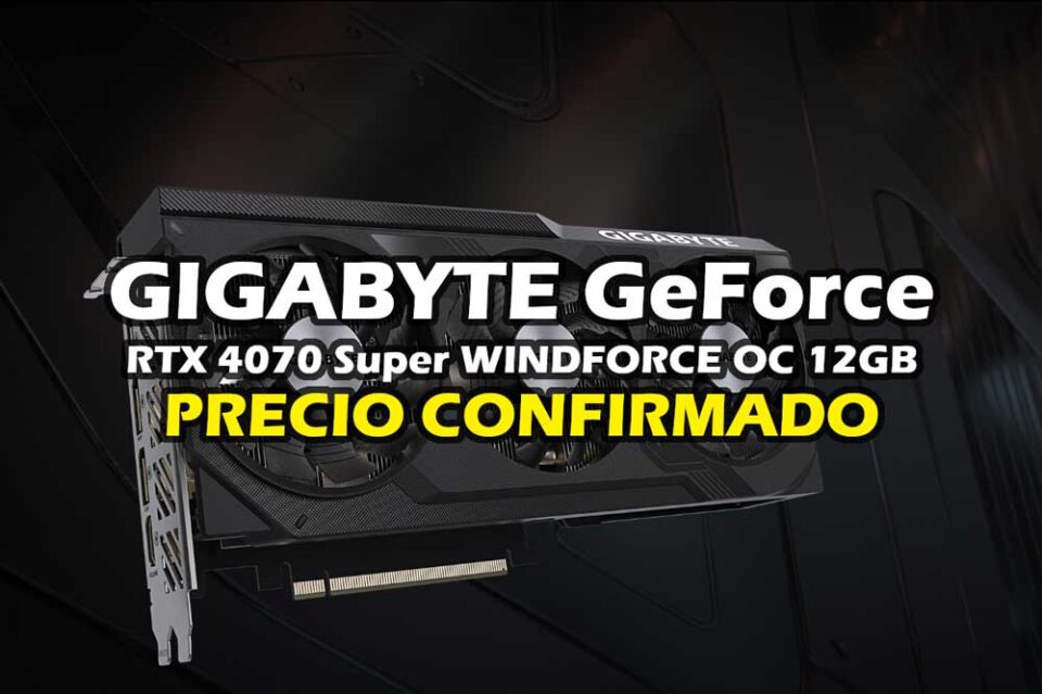 GIGABYTE GeForce RTX 4070 Super WINDFORCE OC 12GB Amazon Mexico Precio