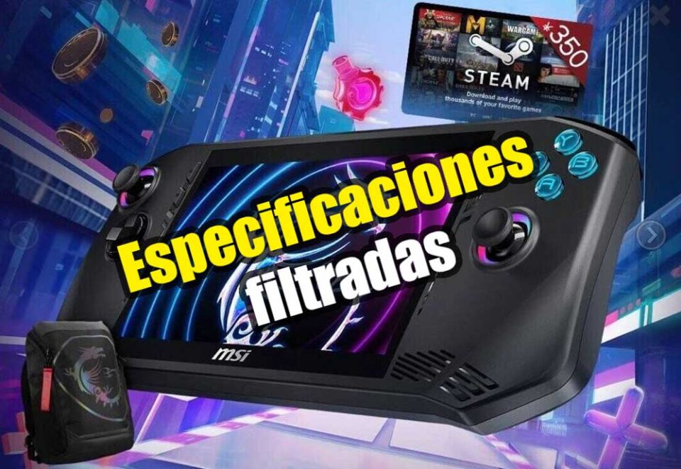 MSI Claw Intel Core Ultra Especificaciones Filtradas