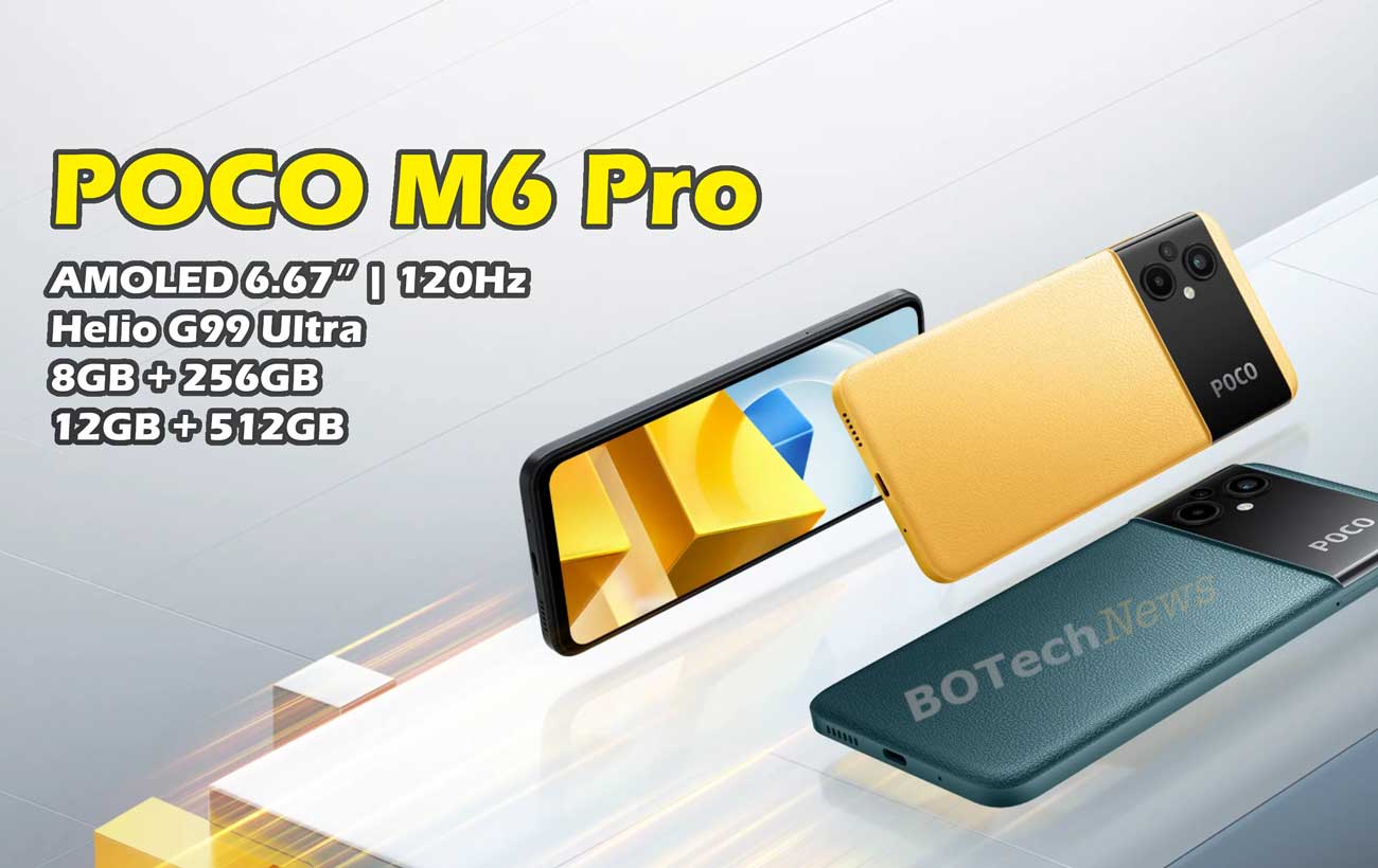 Xiaomi Poco M6 Pro 4G 12GB/512GB Negro - Teléfono móvil