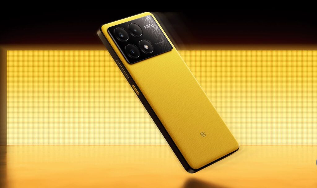 POCO X6 Pro Color Amarillo