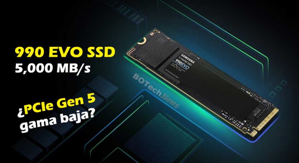 Samsung 990 EVO SSD PCIe Gen 5 Mexico Precio