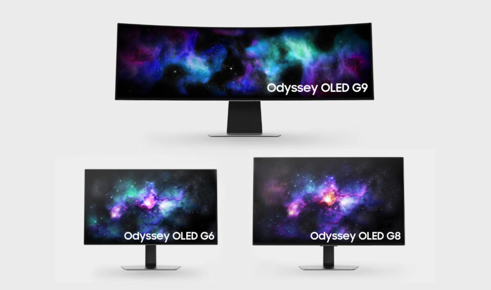 Samsung Odyssey G9 G8 G6 OLED CES 2024
