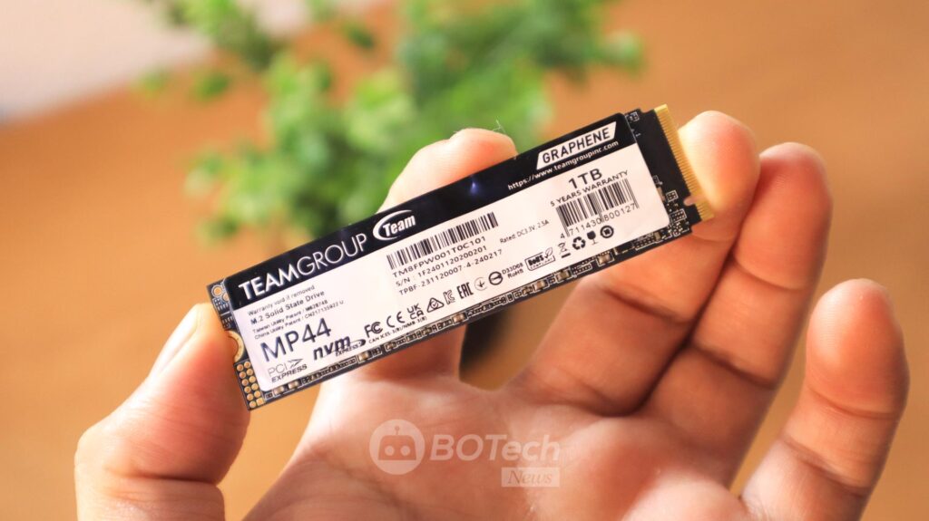 TEAMGROUP MP44 SSD PCIe Gen 4 1TB