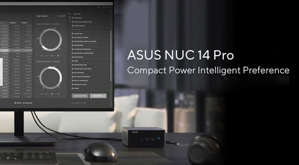ASUS NUC 14 Pro Mini PC Intel Core Ultra