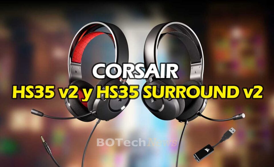 CORSAIR HS35 SURROUND V2 Audifonos Gamer