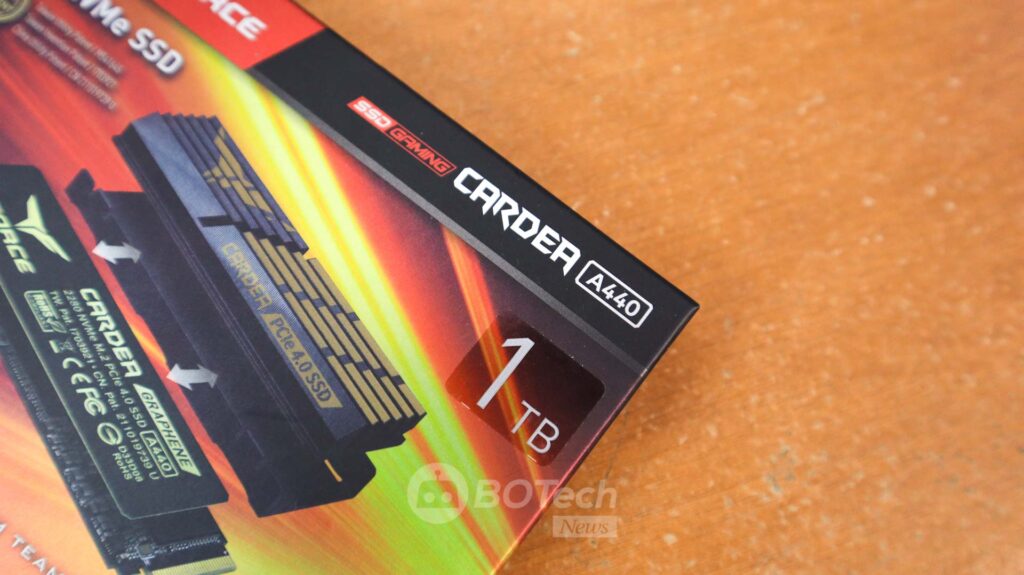 Teamgroup T-FORCE CARDEA A440 SSD 1TB PCIe Gen 4 Empaque Review 2