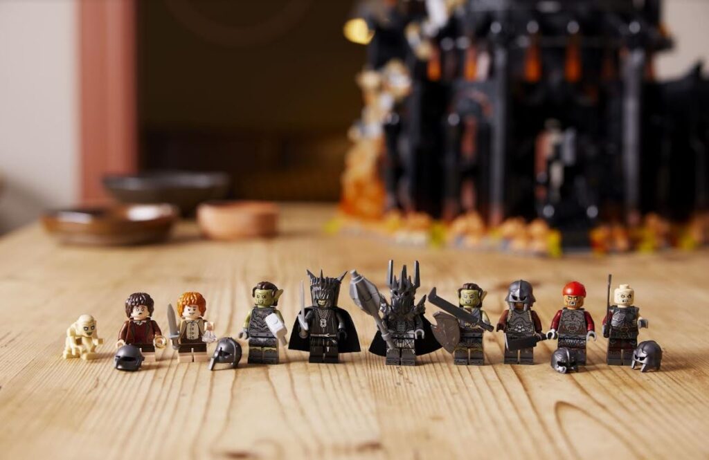 Grupo LEGO Torre Sauron Ojo miniaturas