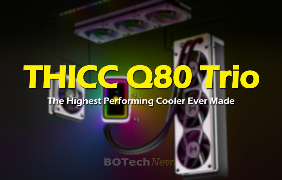 HYTE THICC Q80 Trio watercooling Computex 2024