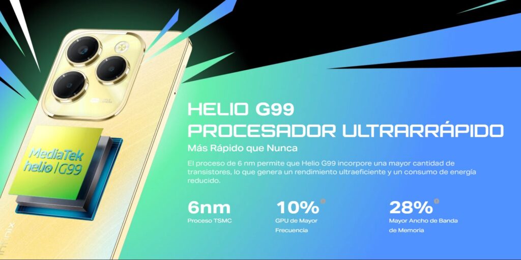 INFINIX HOT 40 Pro Mexico Especificaciones
