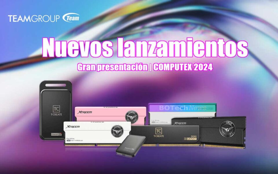 Teamgroup Lanzamientos SSD Computex 2024